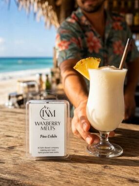 Hand Crafted Pina Colada Beeswax Melts